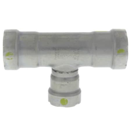 Escenografia 1 x 1 x 0.75 in. Steel Tee MegaPressG, Press x Press x Pipe Fitting, Black ES2940348